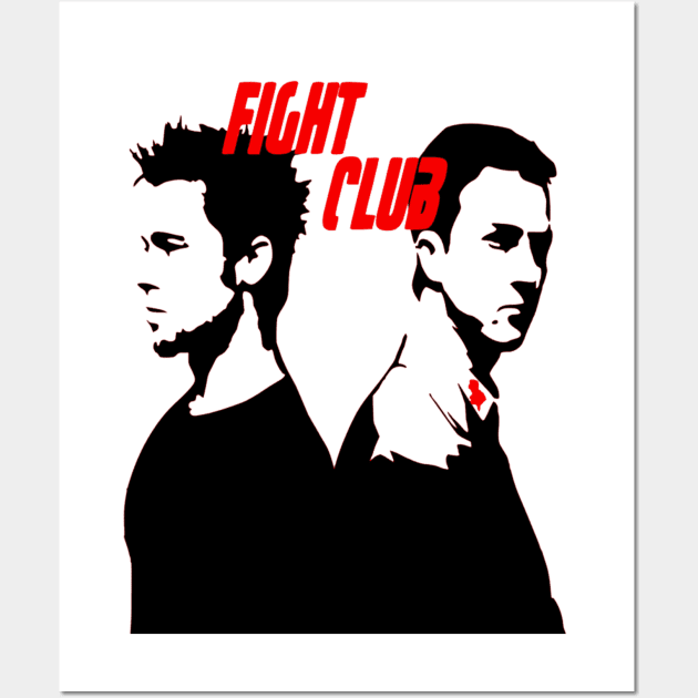 Fight Club Wall Art by OtakuPapercraft